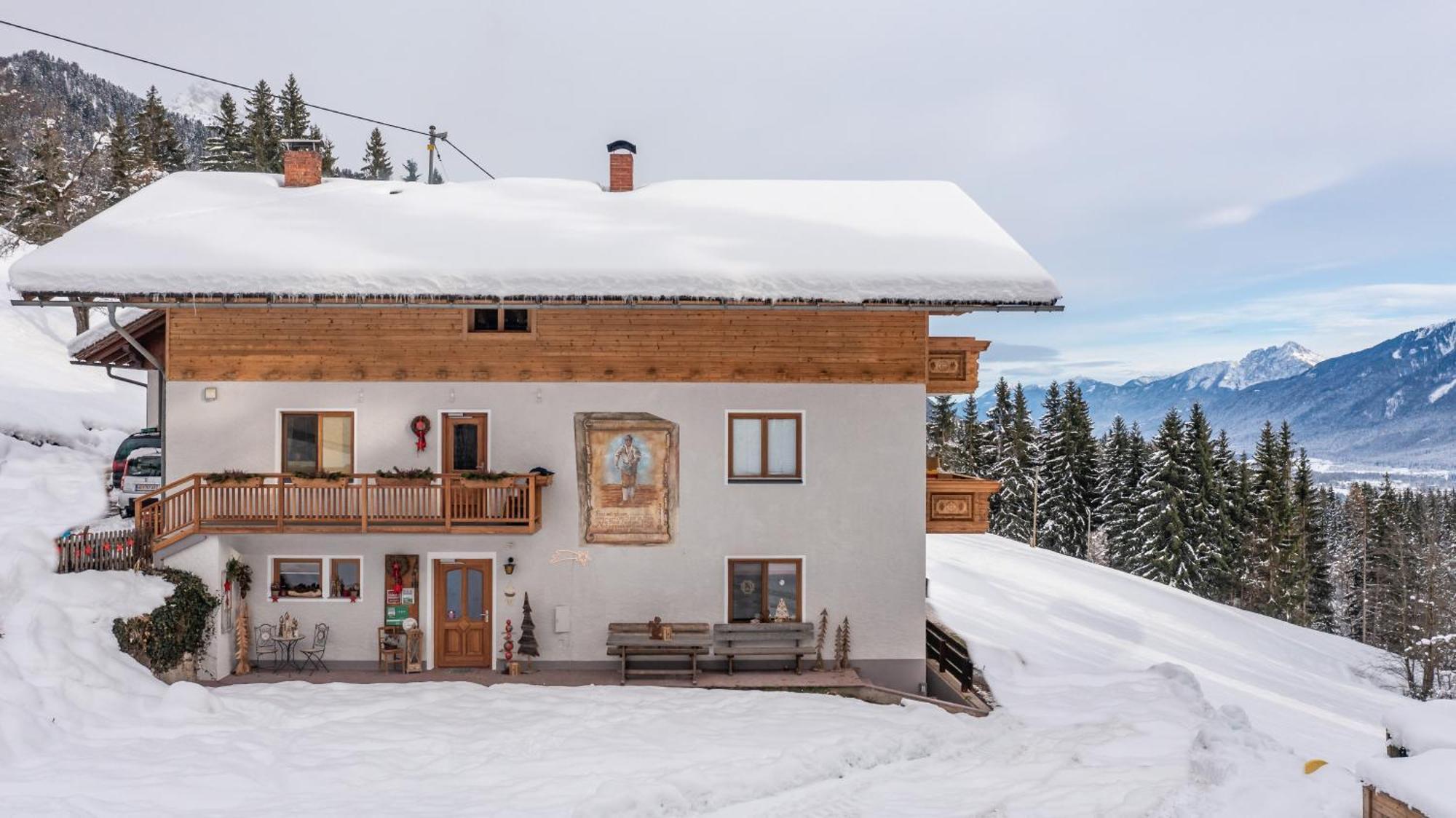 Ferienwohnung Bio-Bergbauernhof Weger Dellach  Exterior foto